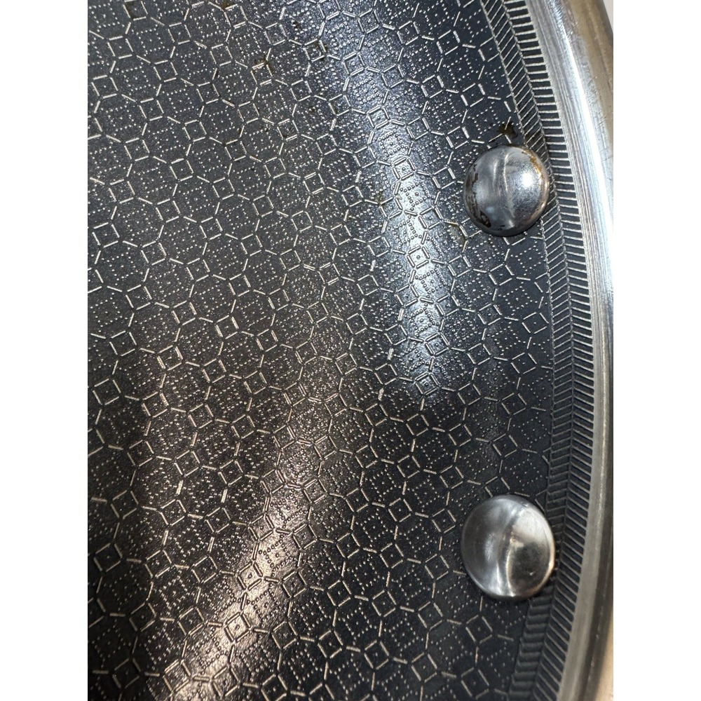 David Burke 8" Tri-Ply Stainless Hex Steel Ceramic Hybrid Frying Sautee Pan - Picture 3 of 9